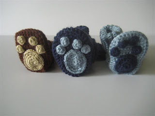 CROCHETING PATTERN PAW PRINT FREE PATTERNS