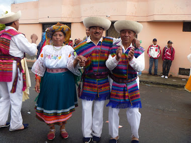 Ecuador folKlor fiestas del canton Saquisili
