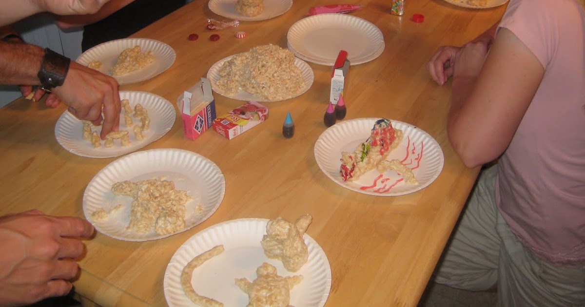 Life of Tracy Rice Krispies Sculptures