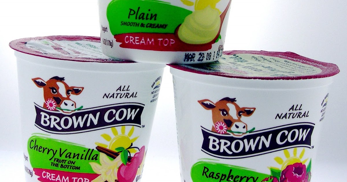 Deliciously Gluten Free Products Brown Cow Yogurt