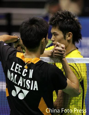 blurryhunniee: Lee Chong Wei marks Olympic 2008