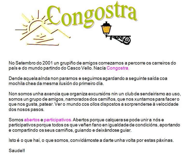 CONGOSTRA