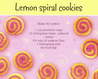 Lemon Spiral Cookie Recipe