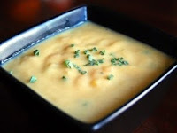 Cheesy Potato (and Beer!) Soup