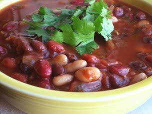 Lindsay's Spicy Vegetarian Chili