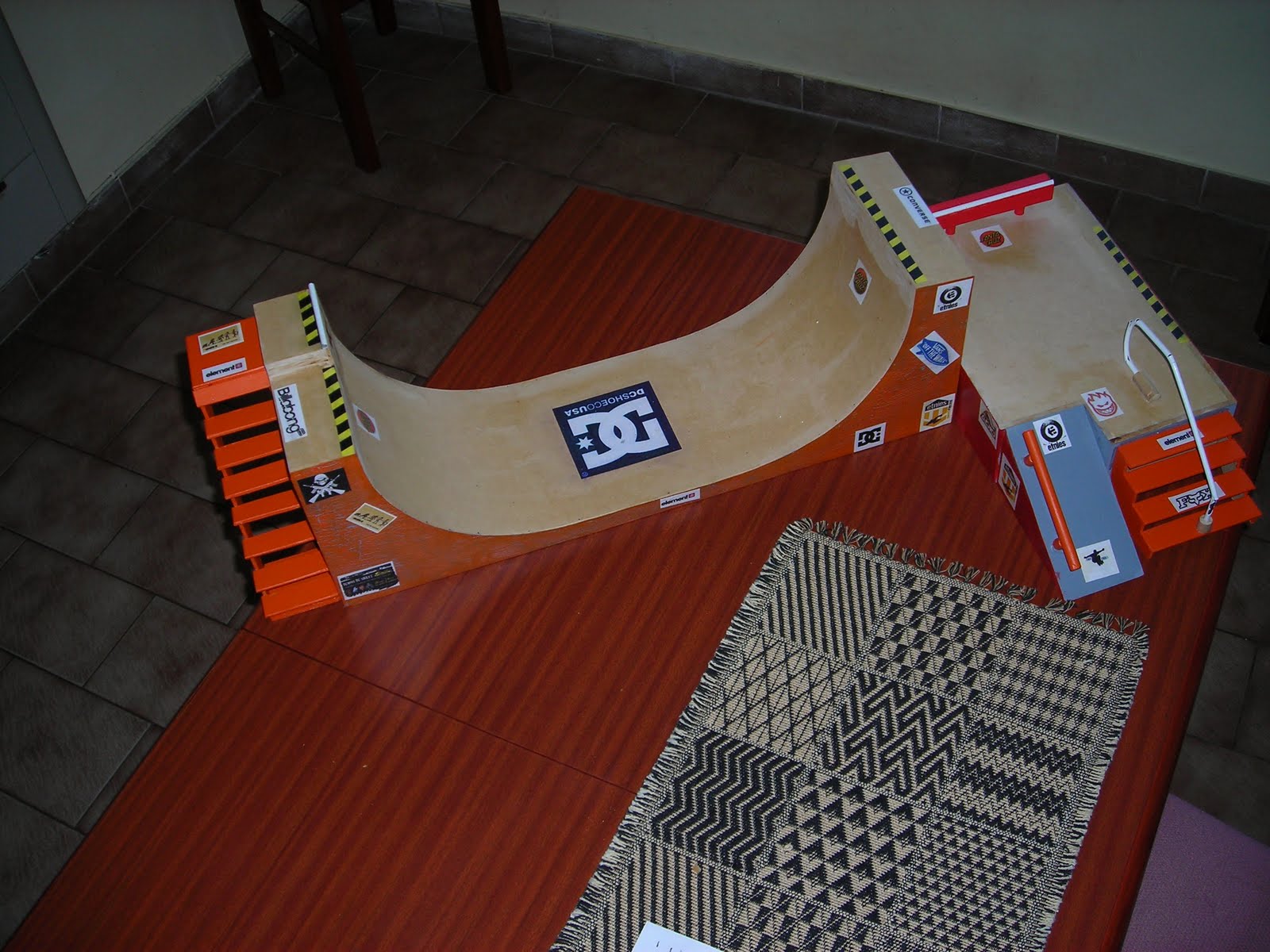 Purretes Mdp Artesanias en madera Pistas de "finger skate"