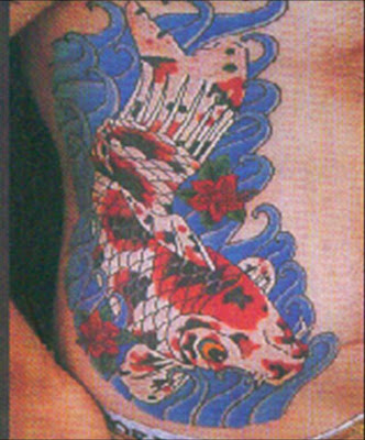 animal tattoo fish tattoo