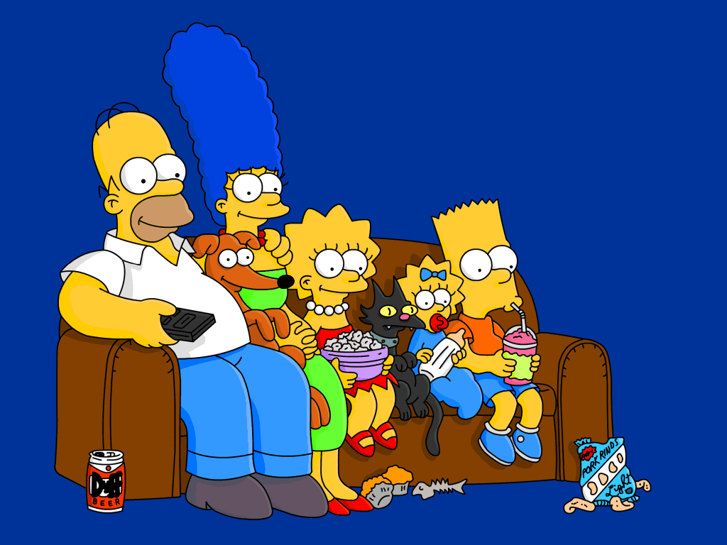 FONDO DE PANTALLA DE LOS SIMSON fondo de pantalla de los simson:
