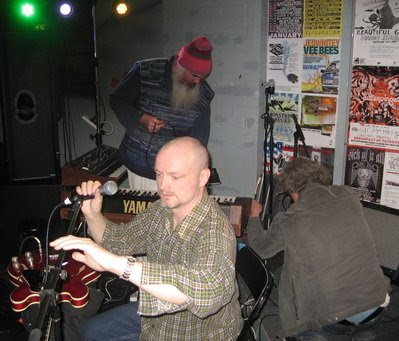 Ian, Rob and Shane set up at MF