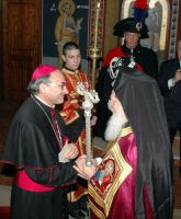 L'incontro tra il Vescovo Pizziolo e il Patriarca Bartolomeo I