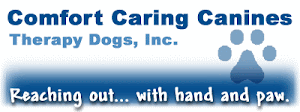 Proud member of Comfort Caring Canines