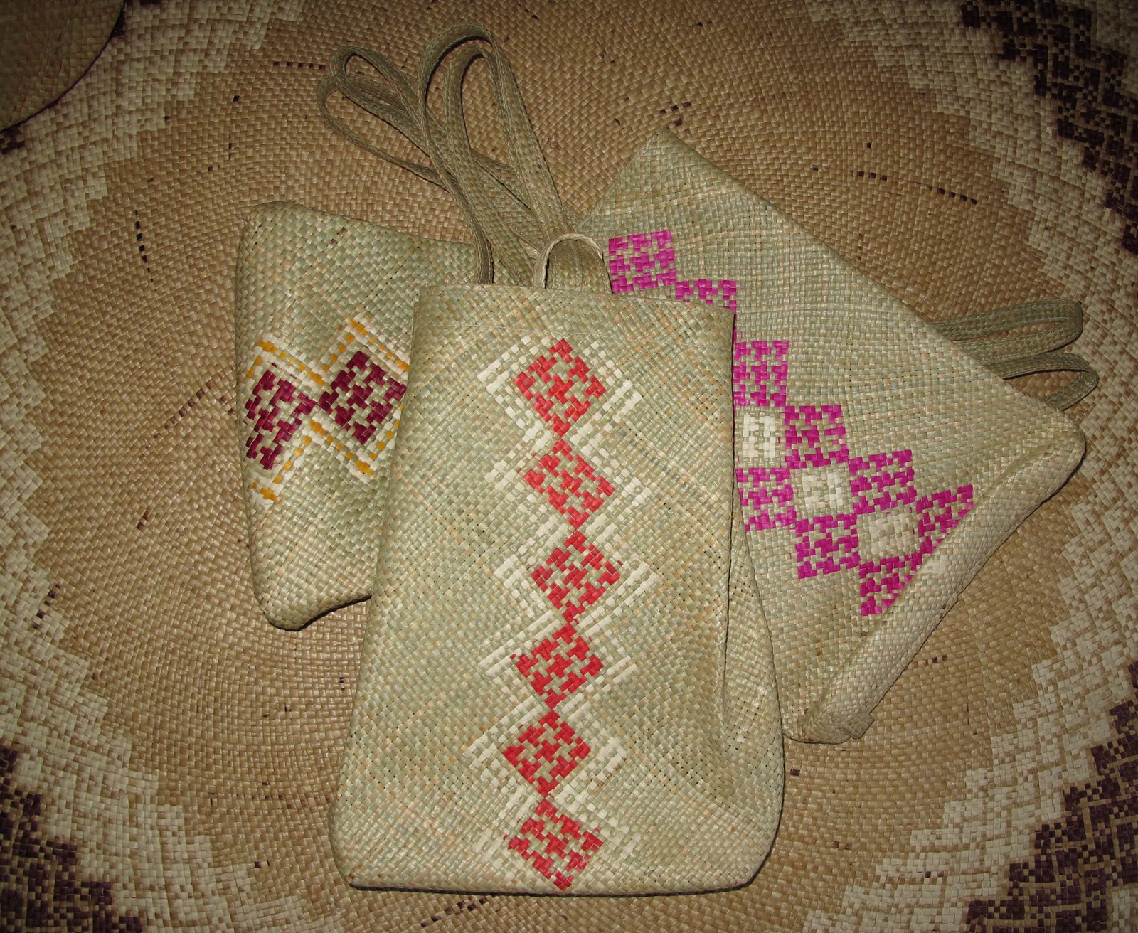 BEAUTIFUL MATS Bags, Purses, Backpacks from Mat Materials