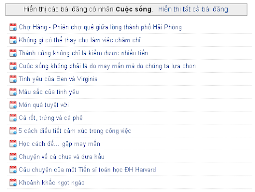 Minh Hai Blog