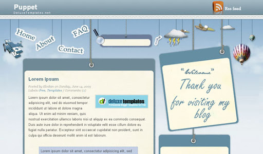 Free blogspot template