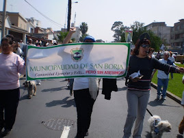 PROTESTA EN SAN BORJA POR GRINGO