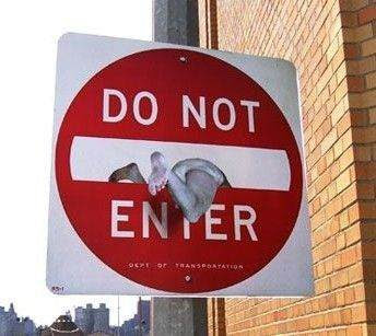 Curious, Funny Photos / Pictures: Unusual funny road signs