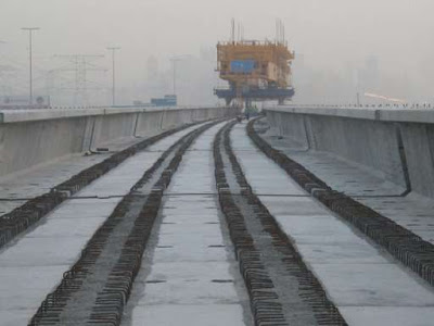 Dubai+metro+rail+project