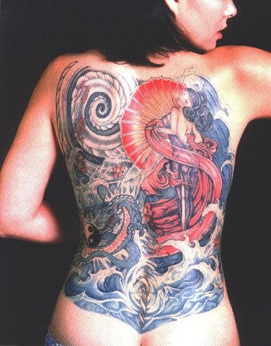 Ladies yakuza tattoos 350+ Japanese