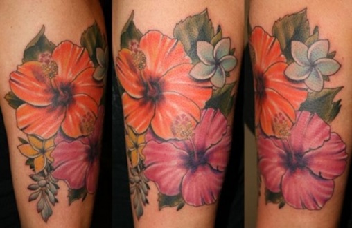 Lotus Japanese flower tattoos represent estranged adore and yearning.