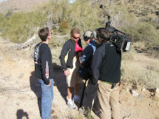 Bill & Chris Brady as TV  Video Shoot for "Mind Shock."