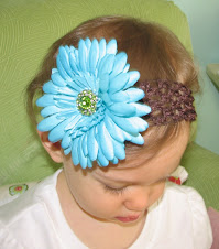 Flower Clip and Headband