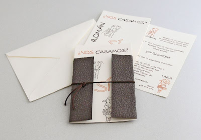 ORIGINALES INVITACIONES BODA