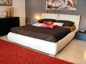 Cama tapizada piel Cama tapizada piel