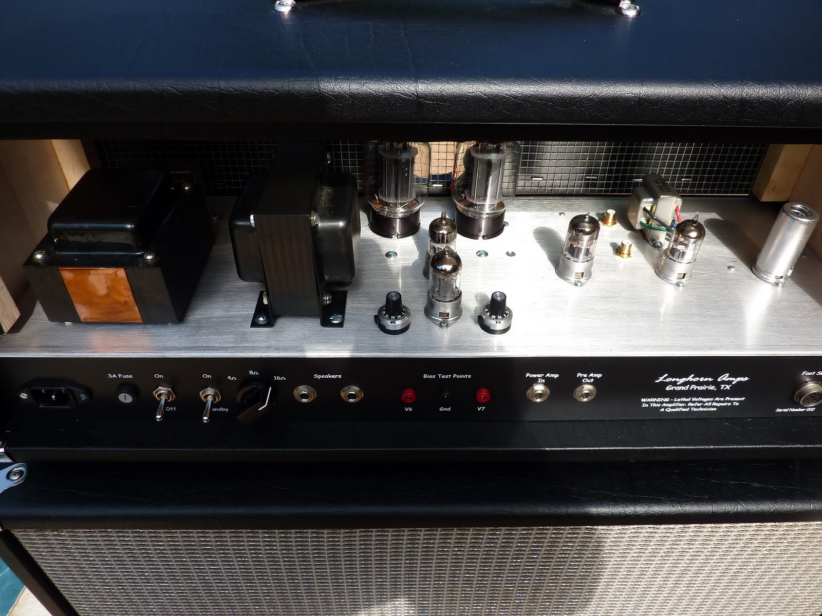 Longhorn Amps Features of the Texas Blues Amp