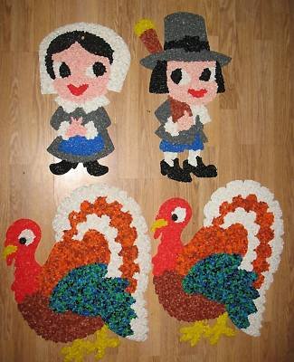 vintage thanksgiving decorations Melted Popcorn, Happy Thanksgiving, Thanksgiving