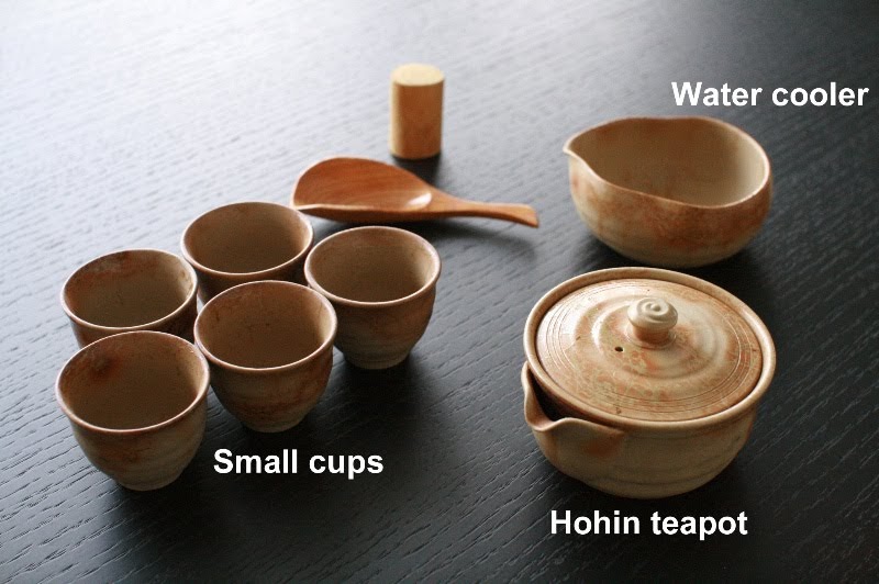 Tales of Japanese tea Tea set for gyokuro