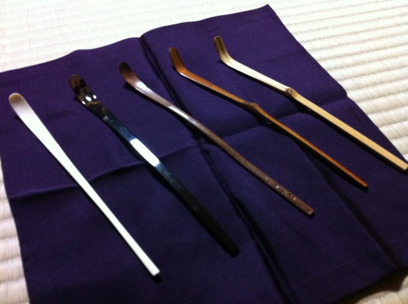 Tales of Japanese tea Tea scoop