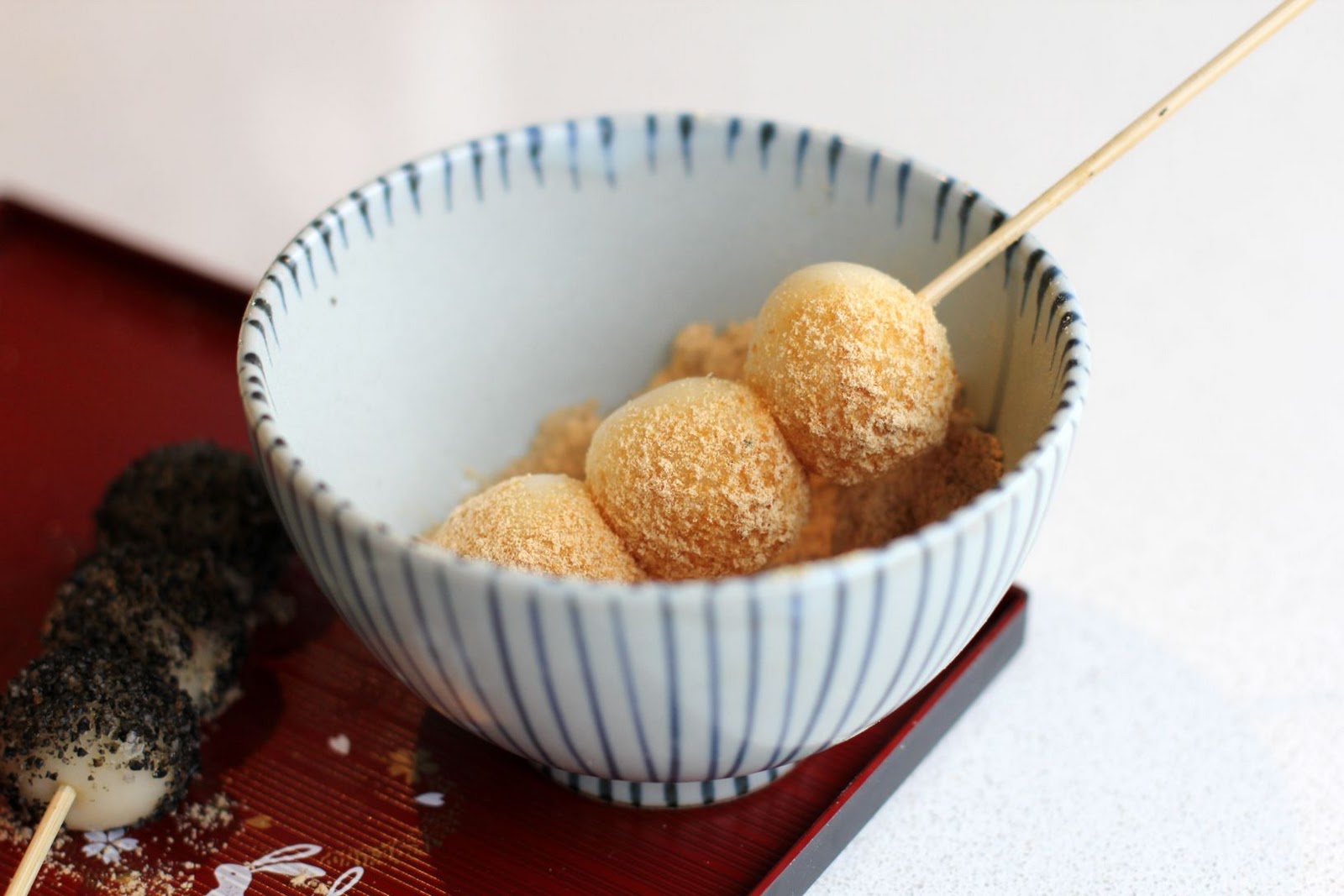 Green Cilantro Japanese style Tofu glutinous rice balls + Packing