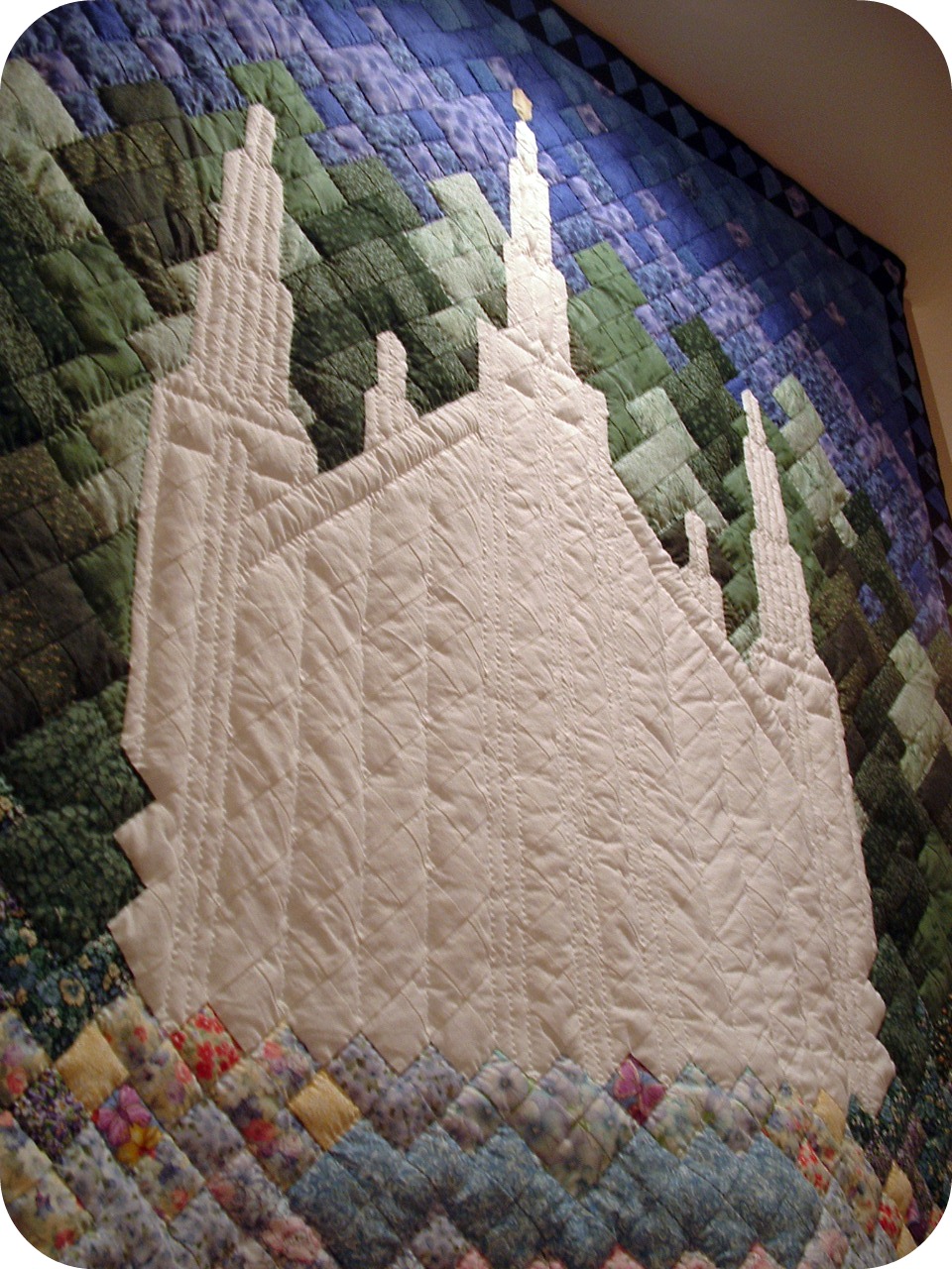 Pieces by Polly: My Temple Quilt
