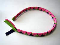How to Make a Braided Headband - Perfect Colors for Spring