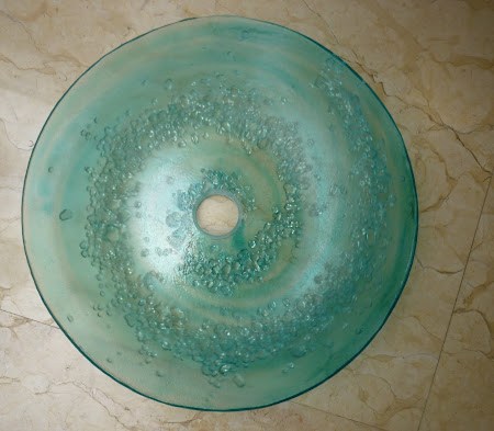 Ovalin con efecto de gotas de agua en espiral