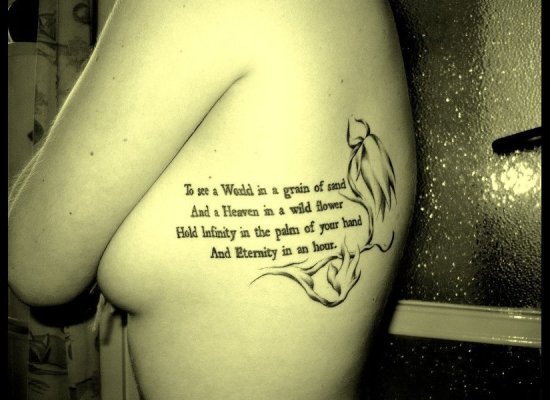 Literary Tattoos from