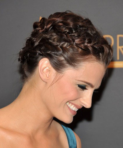 Stana Katic Hairstyles