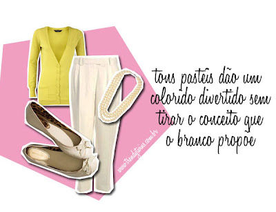 Twin da Moda: Trocando o Branco Pelo Colorido