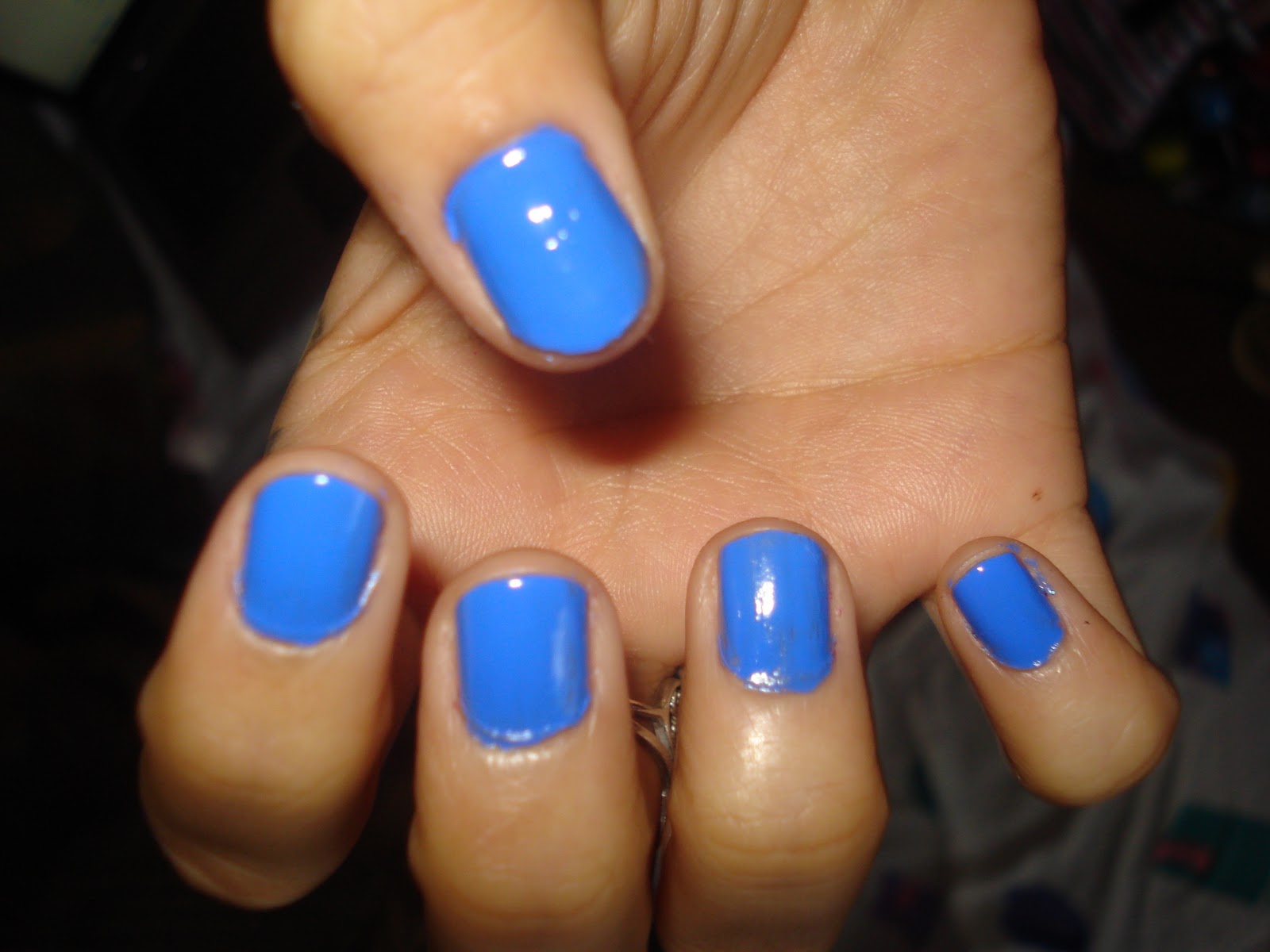 Blue Nail Polish - wide 6