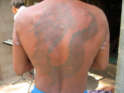 what picture gets the most hits now, it's the Burmese dragon tattoo.