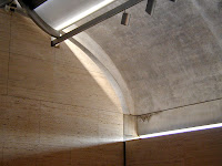 Sunlight illuminates the Museum's concrete vaults, (c) J.Fullton Kimbell Art Museum, Fort Worth, (c) J.Fullton
