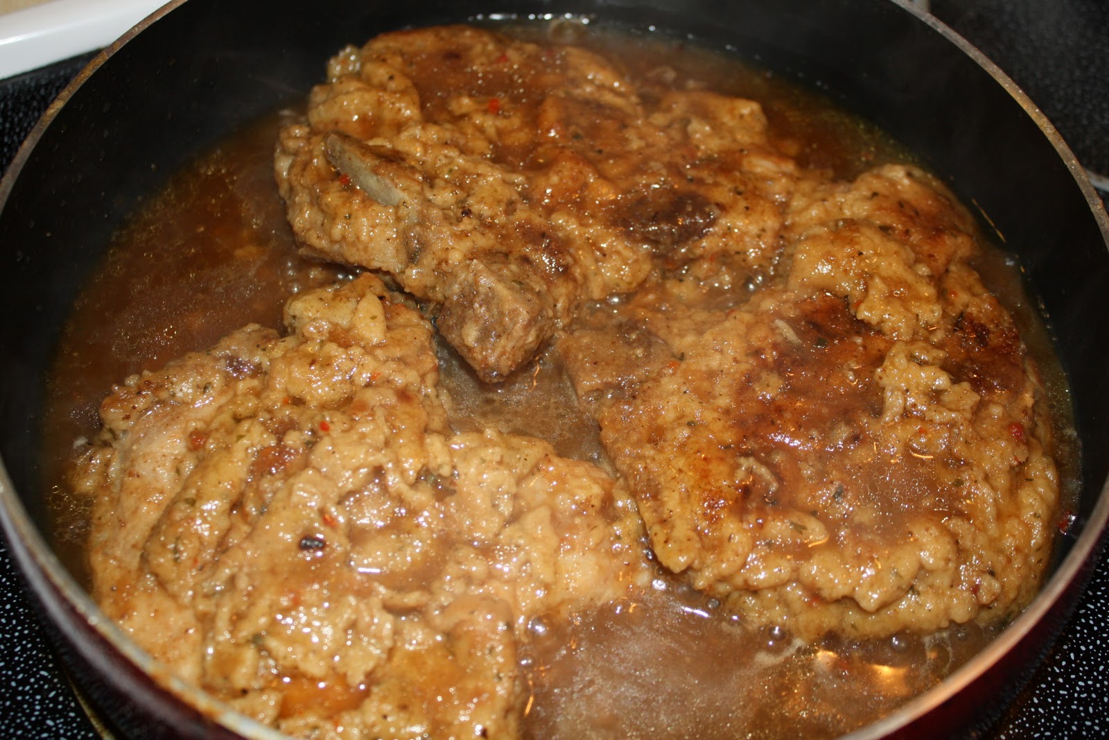 Angie's Kitchen TENDER &YUMMY PORK CHOPS & GRAVY