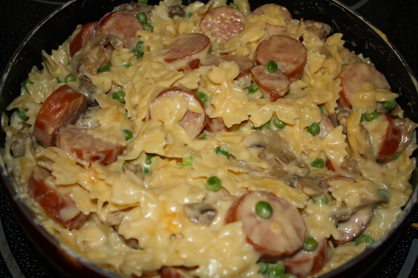 Angie's Kitchen KIELBASA & BOWTIE PASTA
