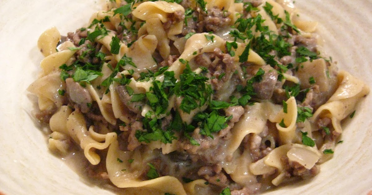 A Taste of Home Cooking Skillet Beef Stroganoff
