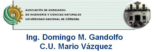 Ing. Domingo M. Gandolfo - C.U. Mario Vázquez