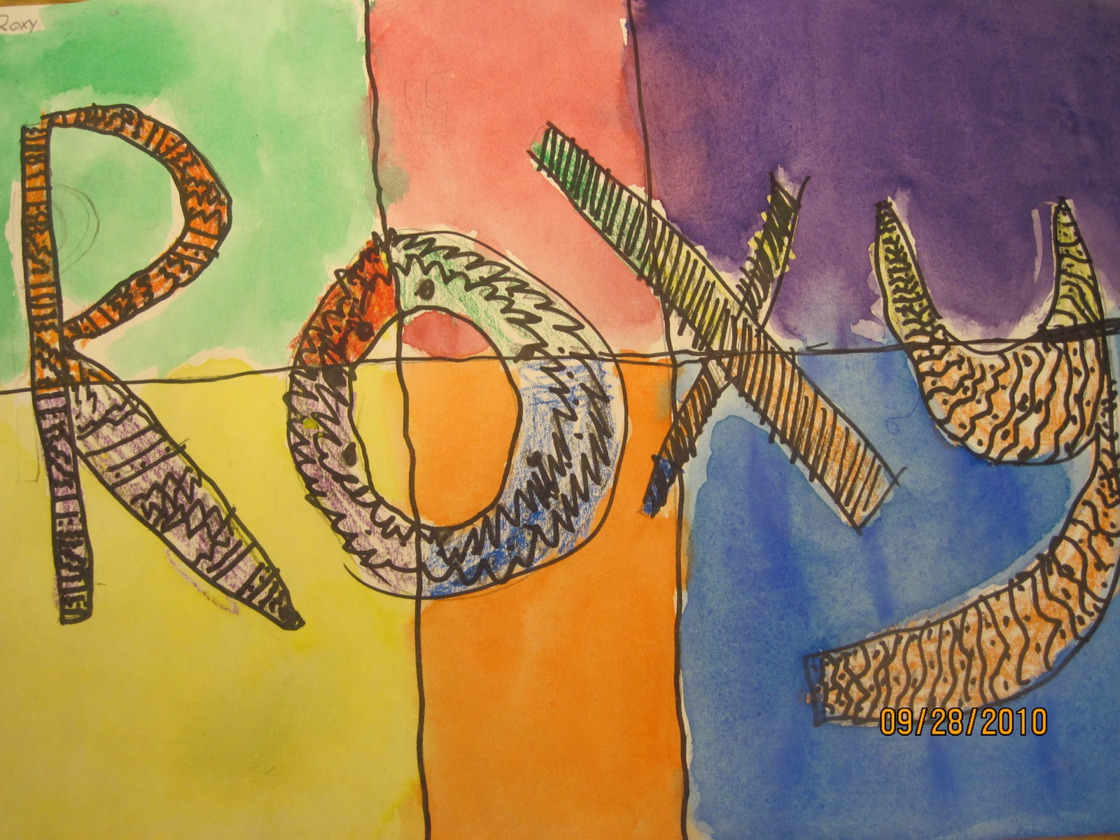 Cheerleading Bubble Letters