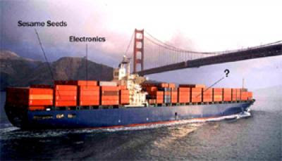 Caption: A ship pulling out from San Francisco. Credit: DHS, Usage Restrictions: None.