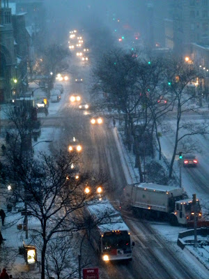 Winter Snow Storm New York City 12/26/10