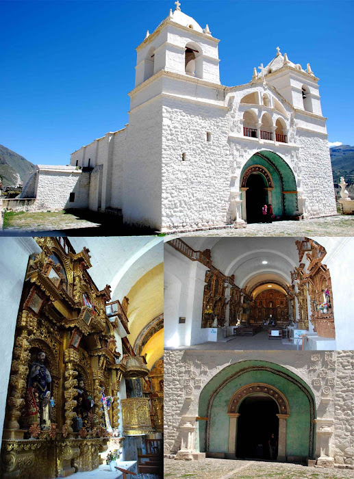 IGLESIA SANTA ANA DE MACA,Cañon del Colca Arequipa