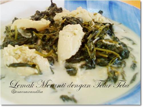 sayur meranti
